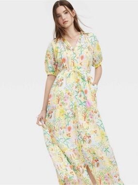 NWT • Roller Rabbit x Target • Vacation Maxi Dress Shirt